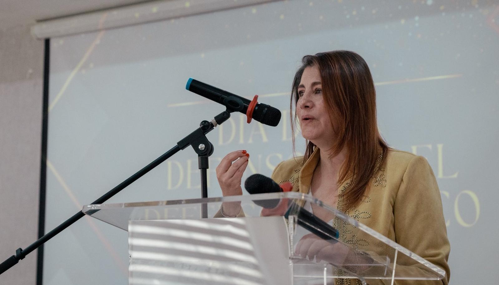 Iris Marín Ortiz, defensora del Pueblo.