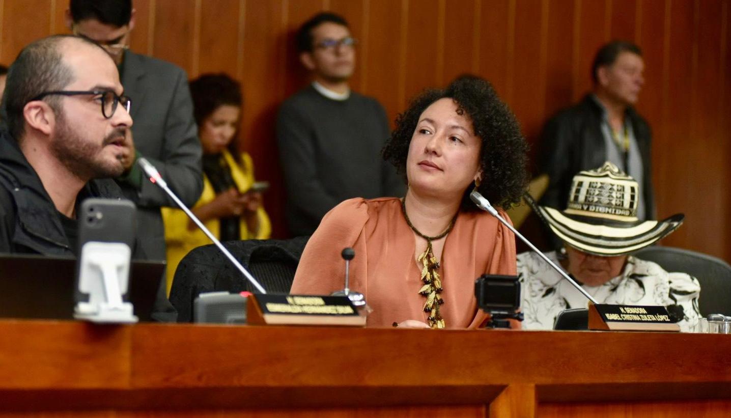 Isabel Zuleta, senadora República.