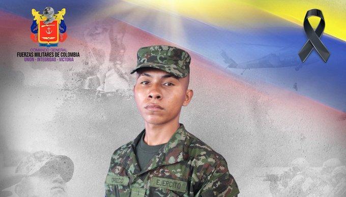 Soldado Profesional Jorge Mario Orozco Díaz.