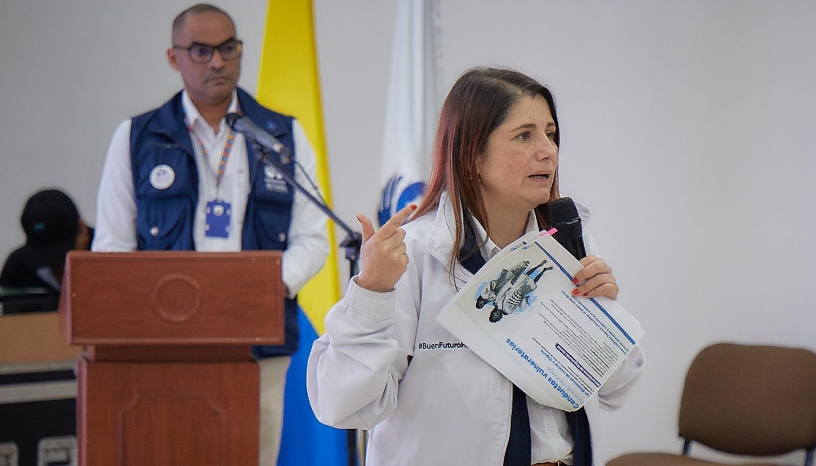 La defensora del Pueblo, Iris Marín Ortiz.