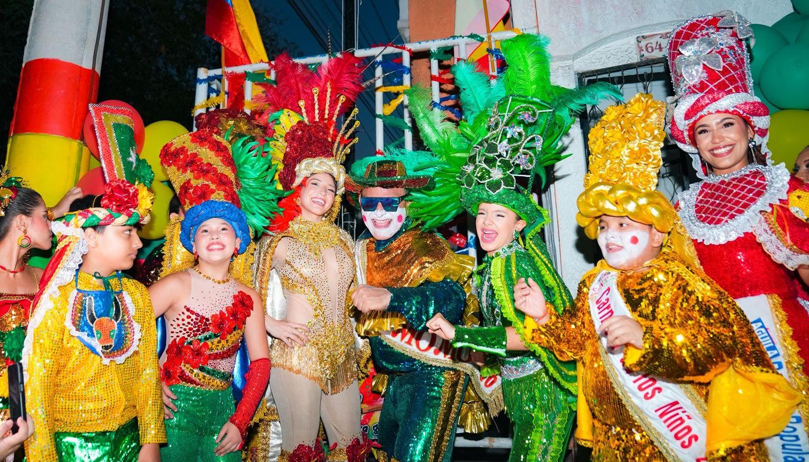 La monarquía carnavalera en la celebración de los 150 años del Congo Grande