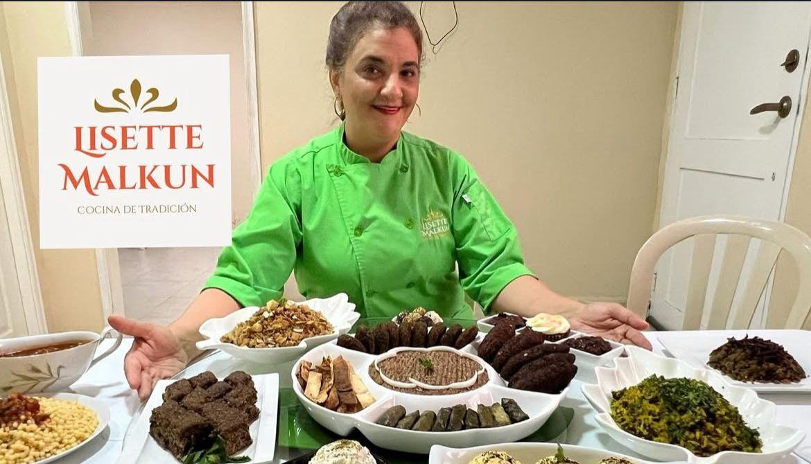 La chef barranquillera Lisette Malkun Zarur.