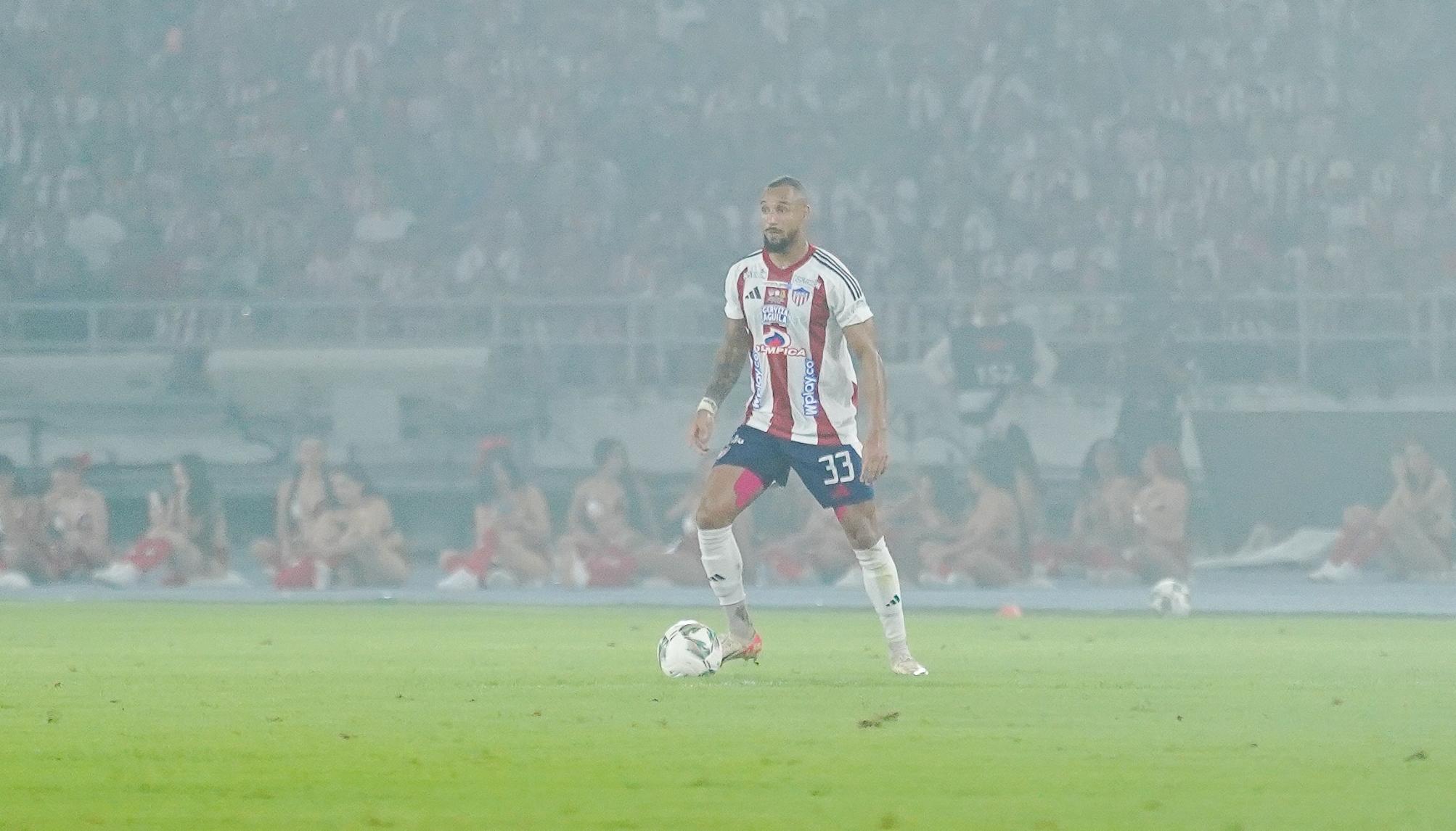 Lucas Monzón en la final contra Tolima.