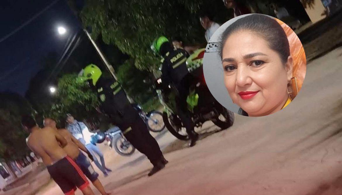 Lugar del homicidio de Agustina Rosa Pacheco Pacheco. 