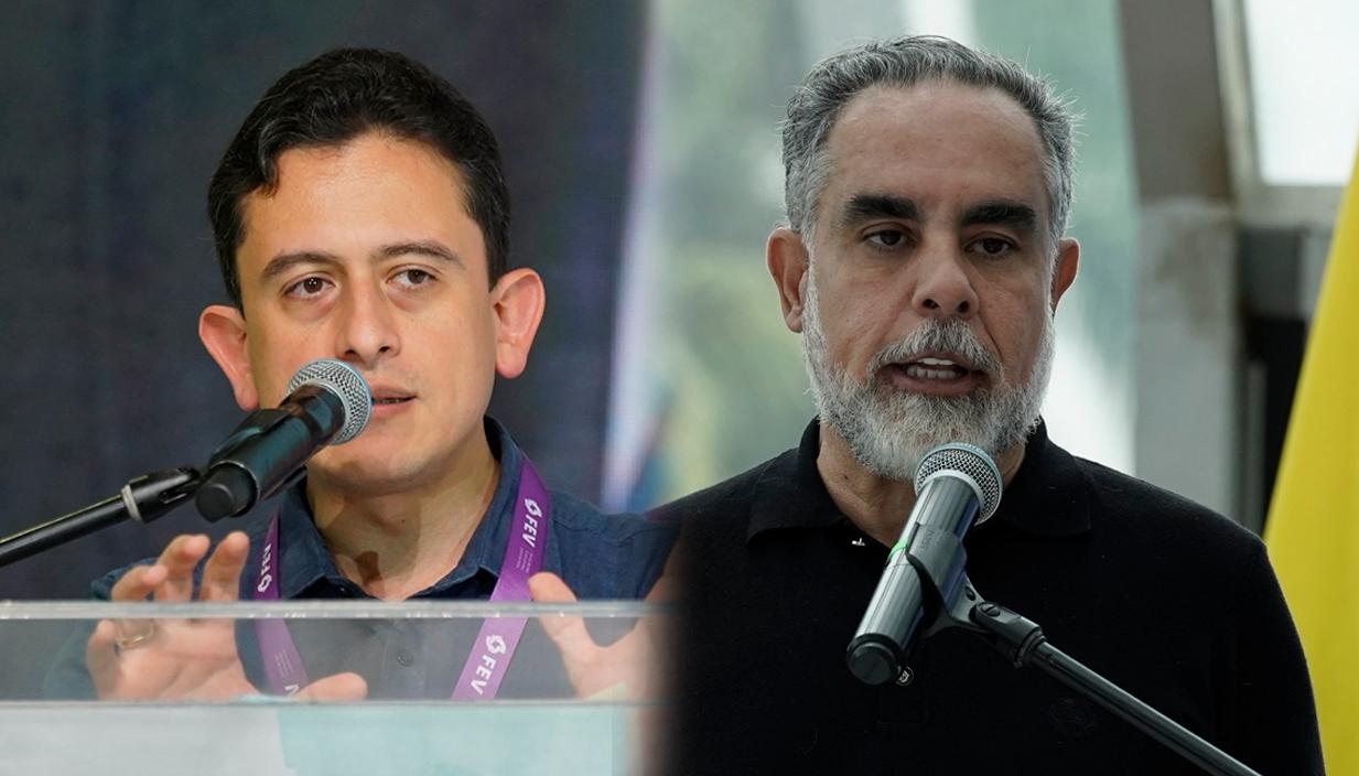 Luis Carlos Reyes y Armando Benedetti.