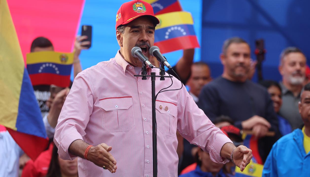 El Presidente de Venezuela, Nicolás Maduro.