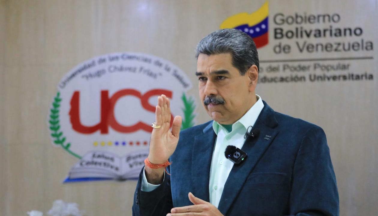 El presidente de Venezuela, Nicolás Maduro.