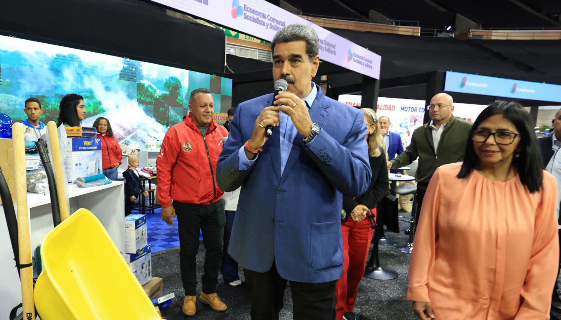 El Presidente de Venezuela, Nicolas Maduro. 