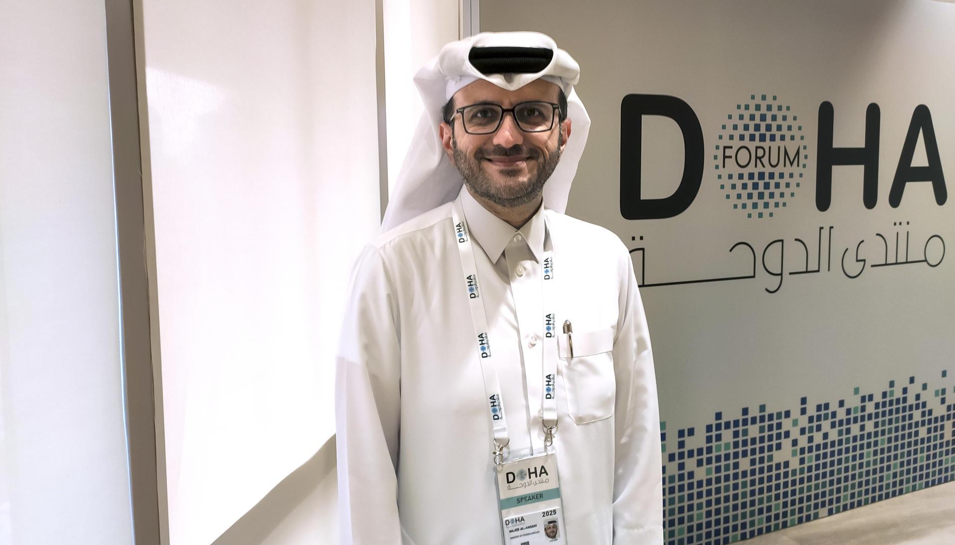 El portavoz del Ministerio de Exteriores de Catar, Majed al Ansari