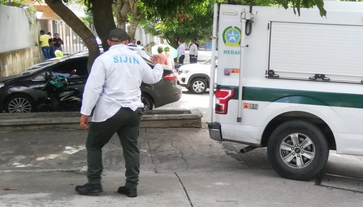 La Sijin asumió la investigación para esclarecer el crimen. 