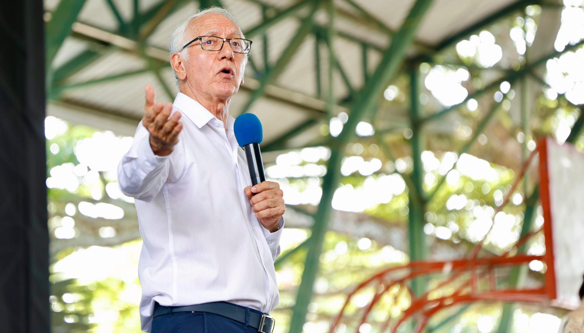 El Ministro de Salud, Guillermo Jaramillo.