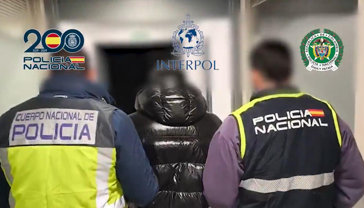 Momento de la captura de alias 'Mono Gerly'.