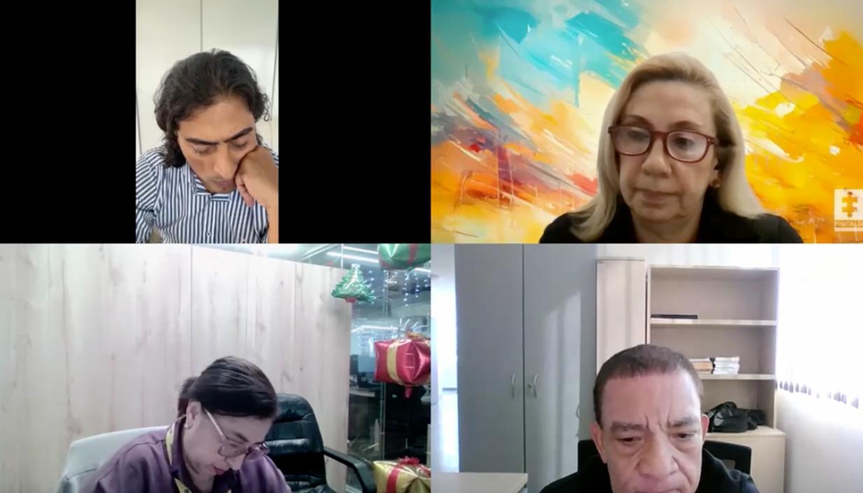 Aspecto de la audiencia preparatoria contra Nicolás Petro este martes. 