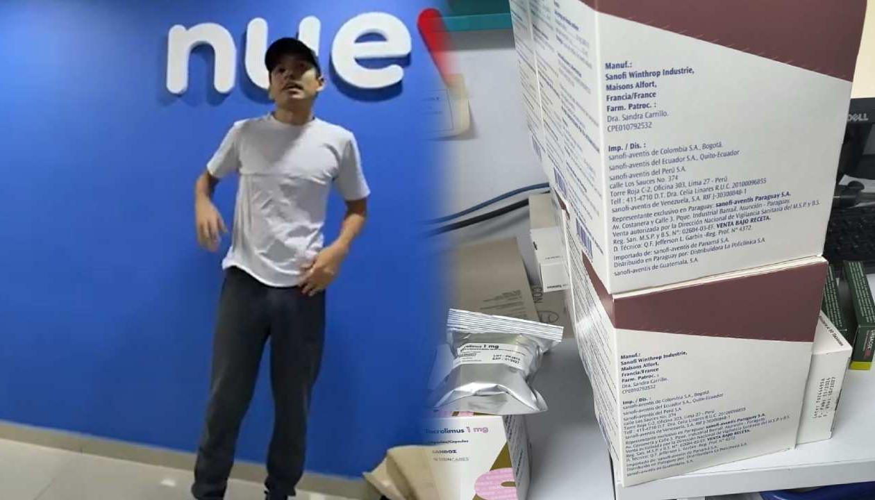 Medicamentos que recibió la familia de Aria Sophia.