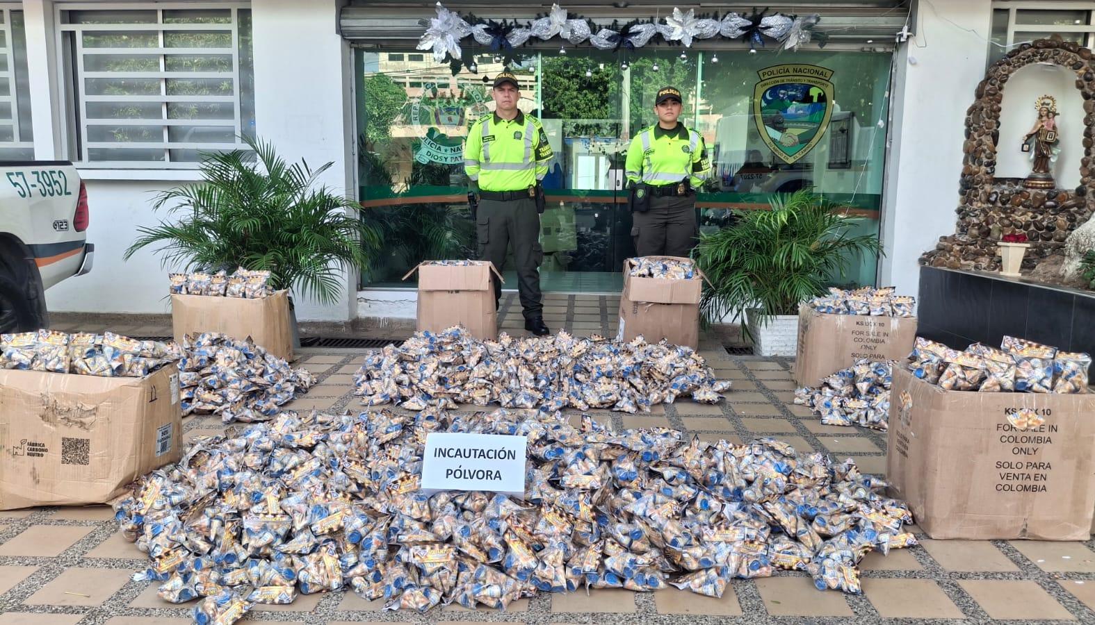 Los volcanes incautados.