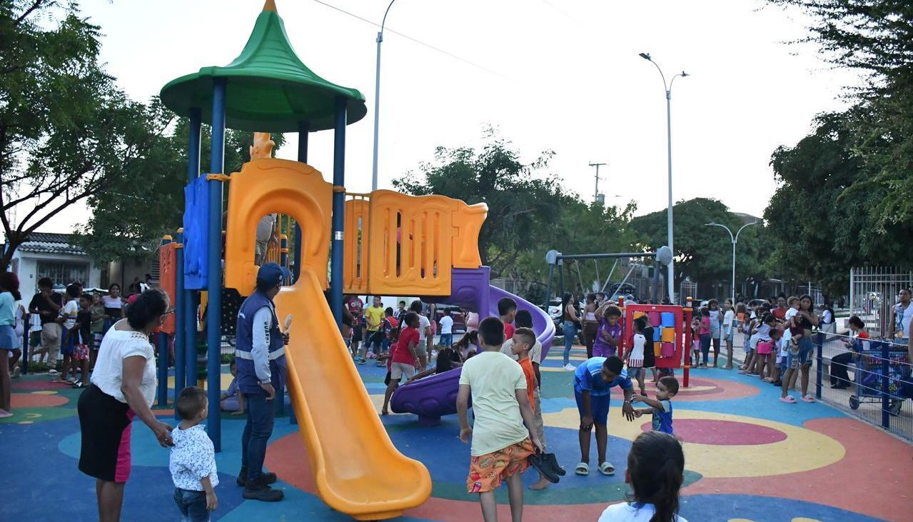 Nuevo parque en Siete de Abril