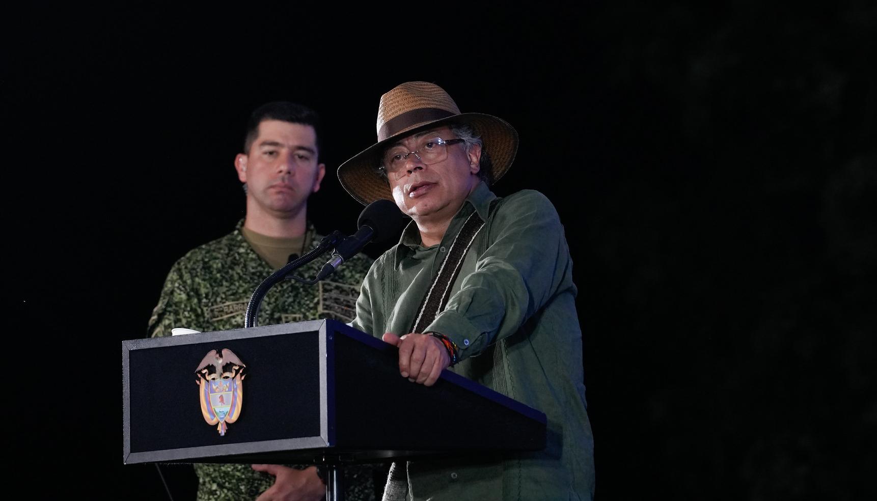 El Presidente Gustavo Petro.