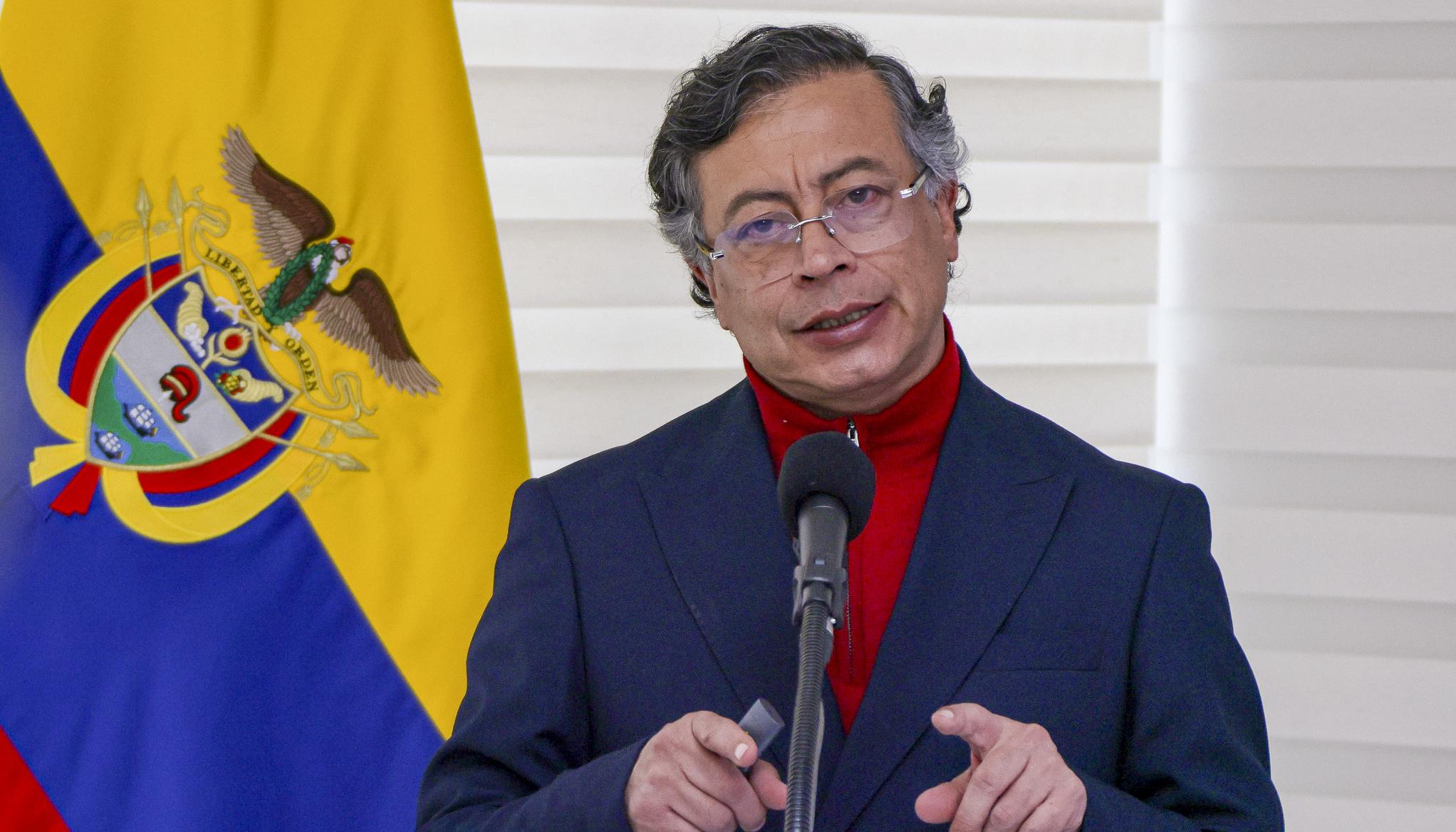 El Presidente Gustavo Petro.