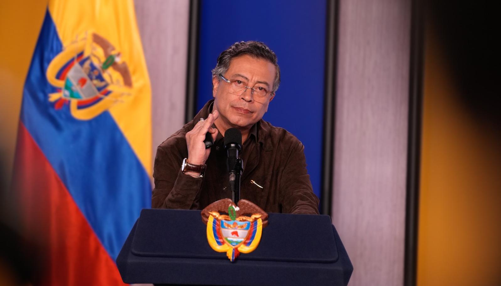 Gustavo Petro, presidente de Colombia. 