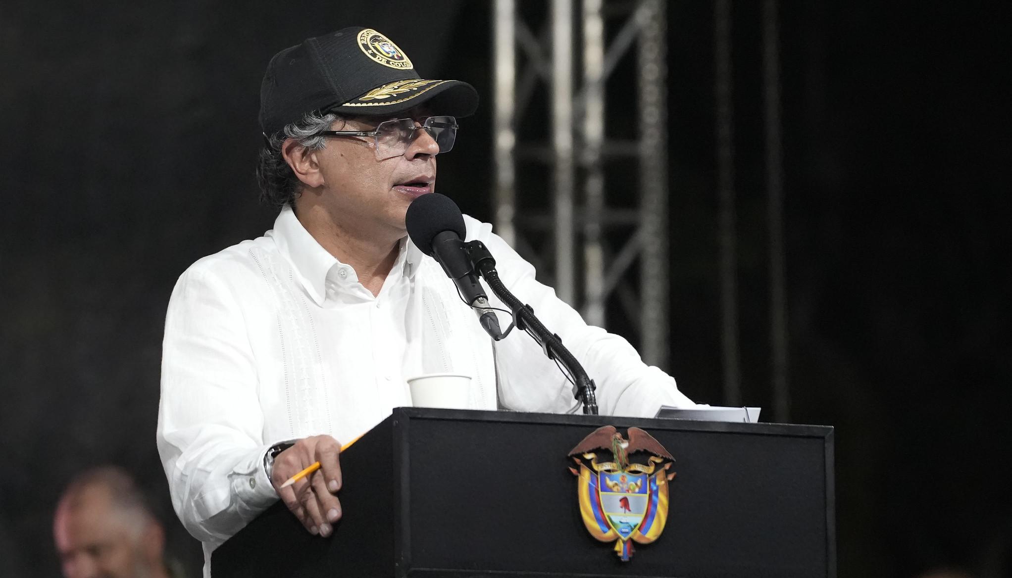 El Presidente Gustavo Petro.