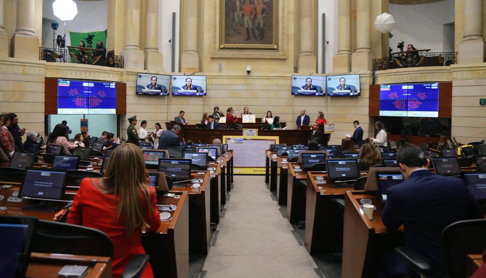 Plenaria del Senado.