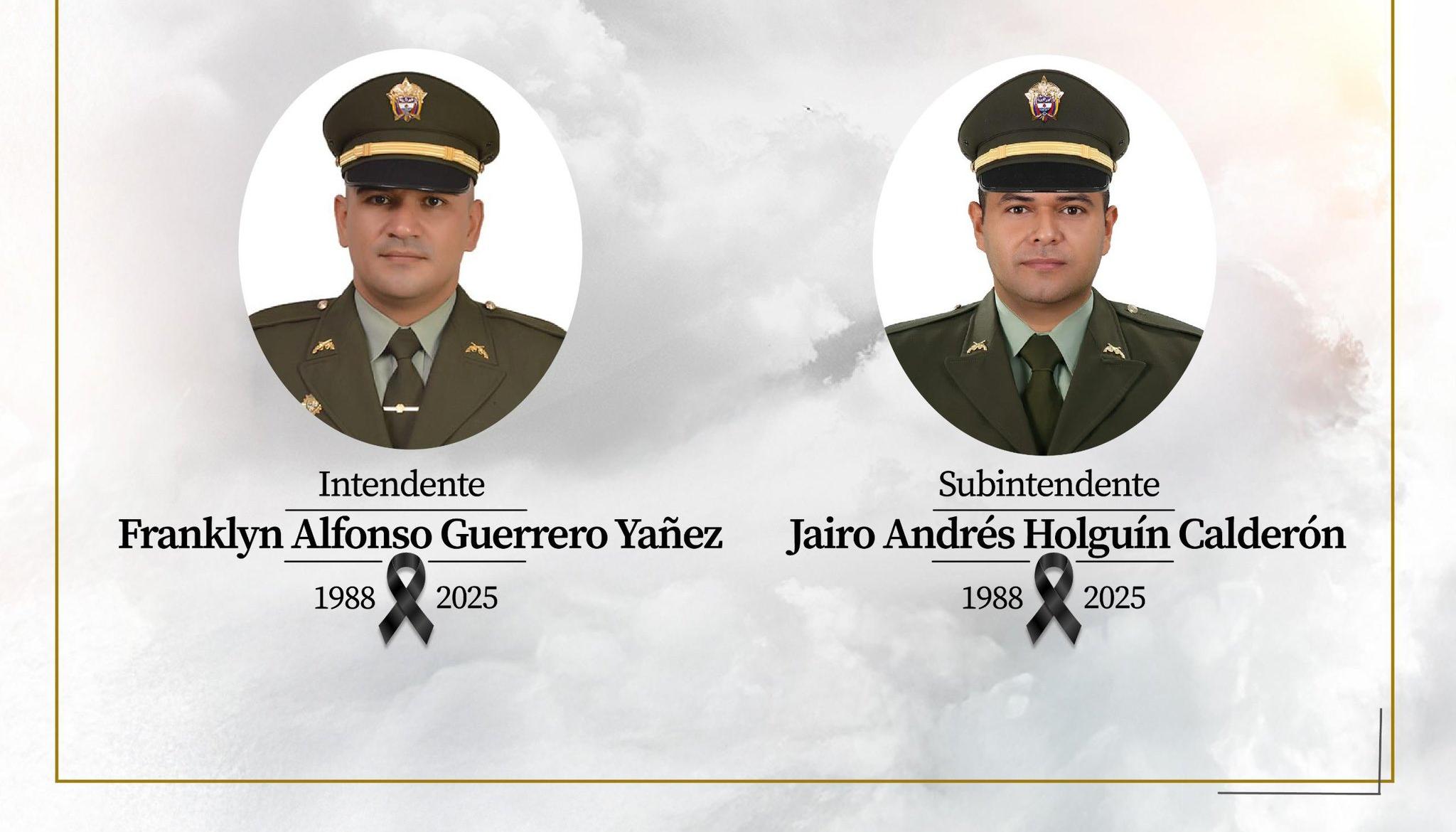 Los policías asesinados.