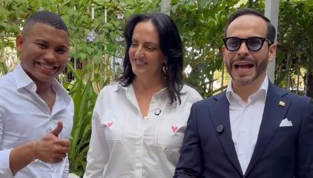 Miguel Polo Polo, María Fernanda Cabal y Abelardo De La Espriella.