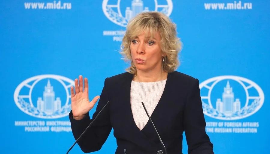 La portavoz de Exteriores de Rusia, María Zajárova.