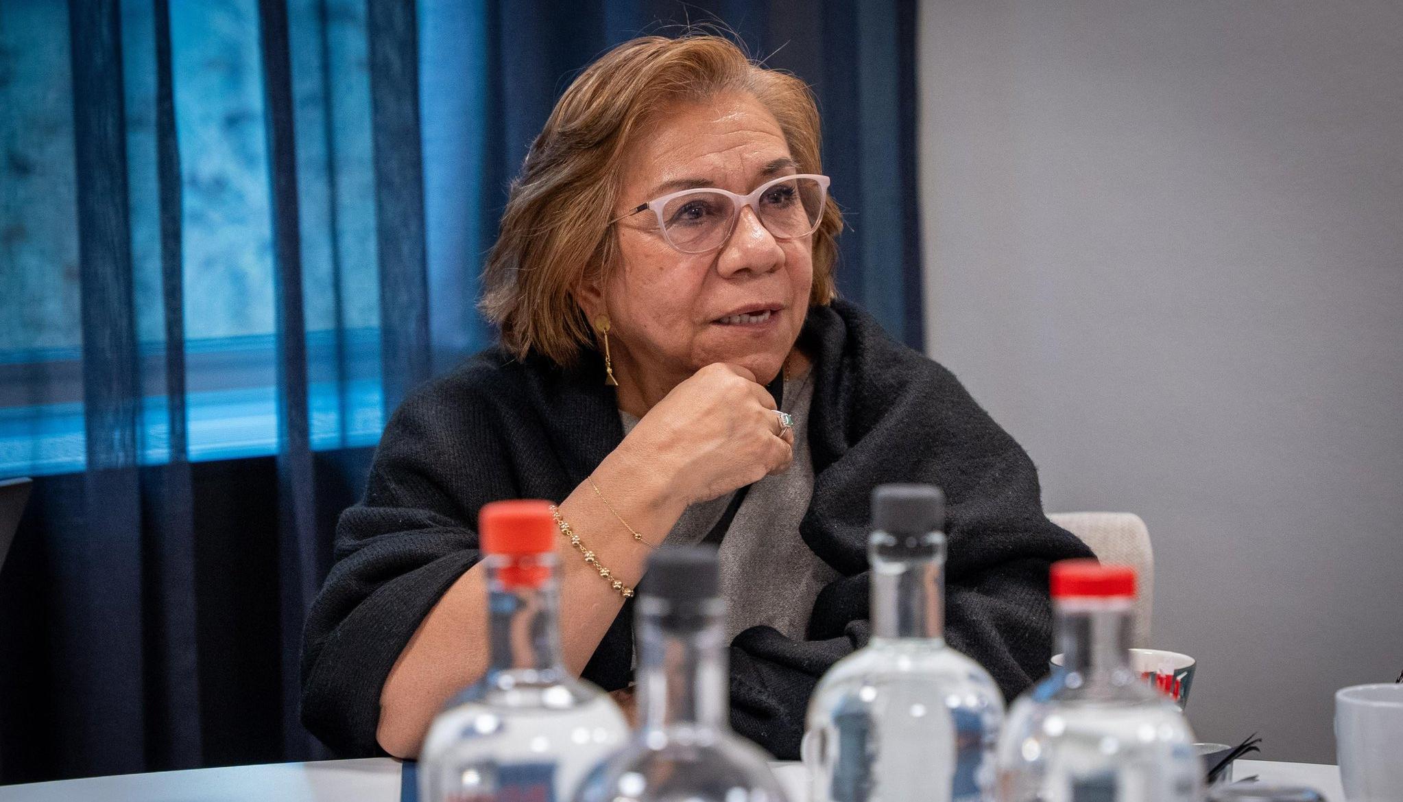 Rosa Villavicencio, canciller colombiana.