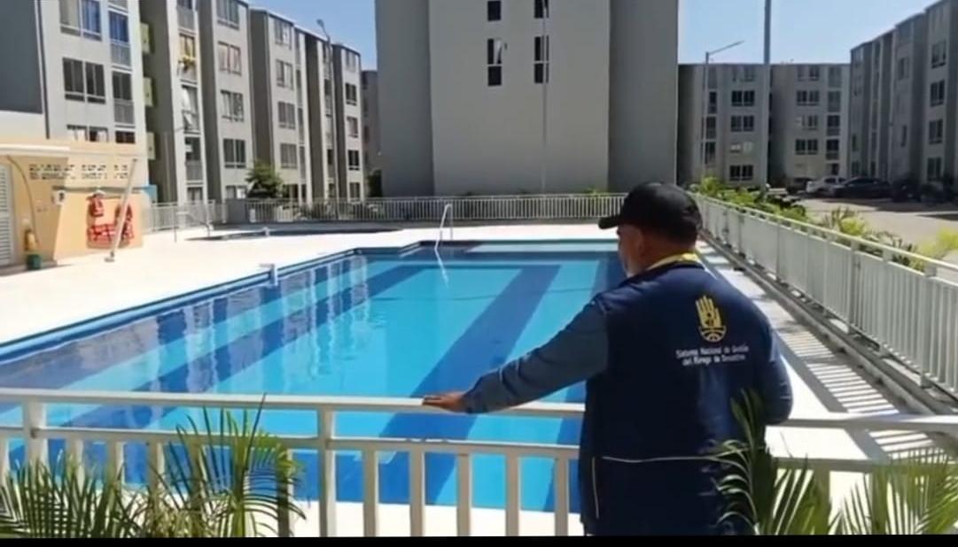 Conjunto residencial Bambú, donde se presentó el trágico hecho. 