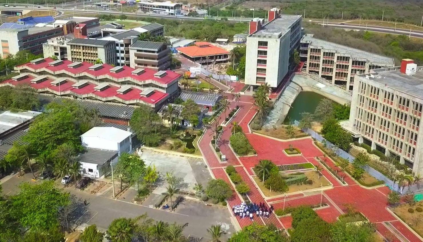 Vista panorámica de la Universidad del Atlántico. 