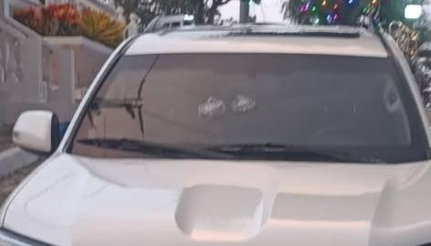 Vehículo en el que se movilizaba el líder social. 