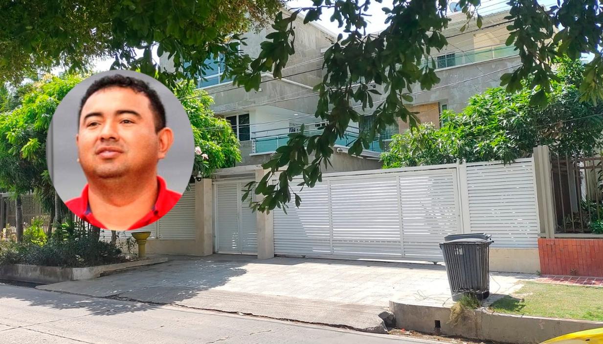 Vivienda donde cumple su pena Jorge Luis Alfonso López.