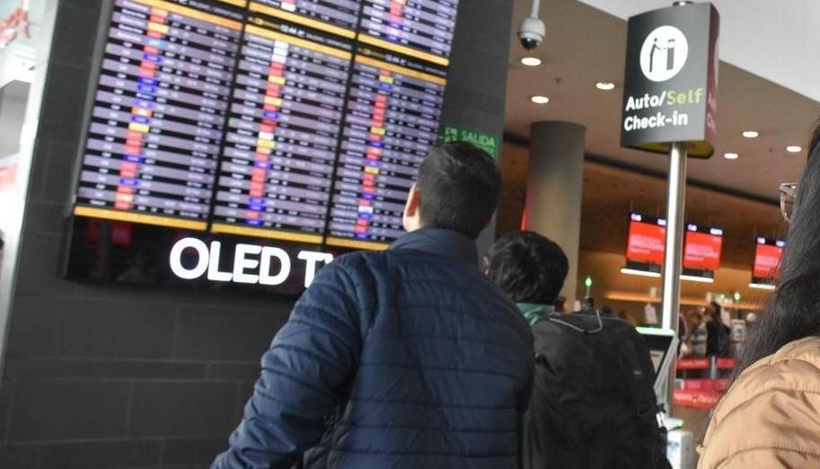 Pasajeros en Estados Unidos.