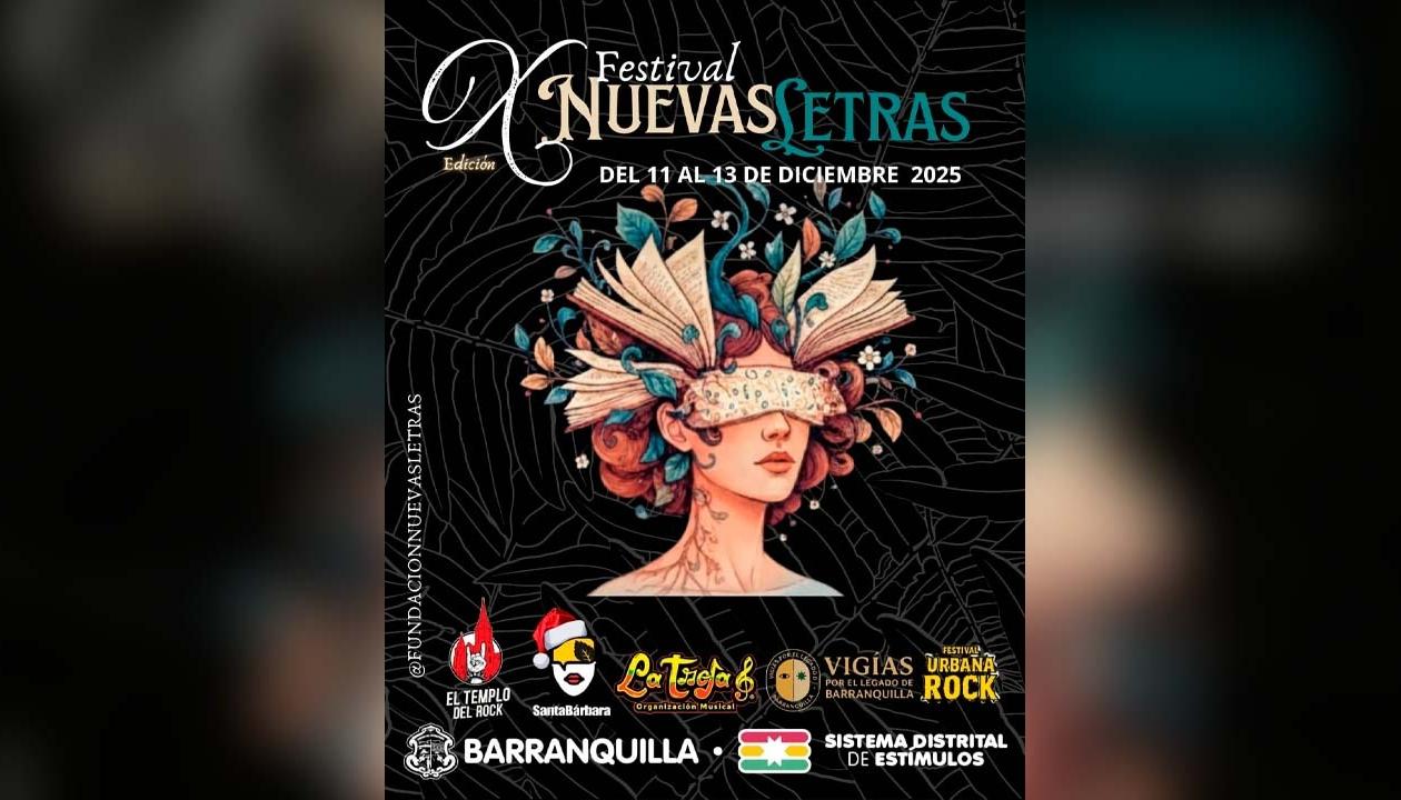Afiche oficial del festival. 