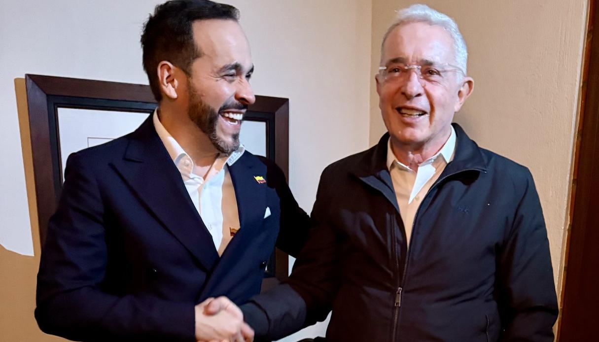 Abelardo De la Espriella y Álvaro Uribe