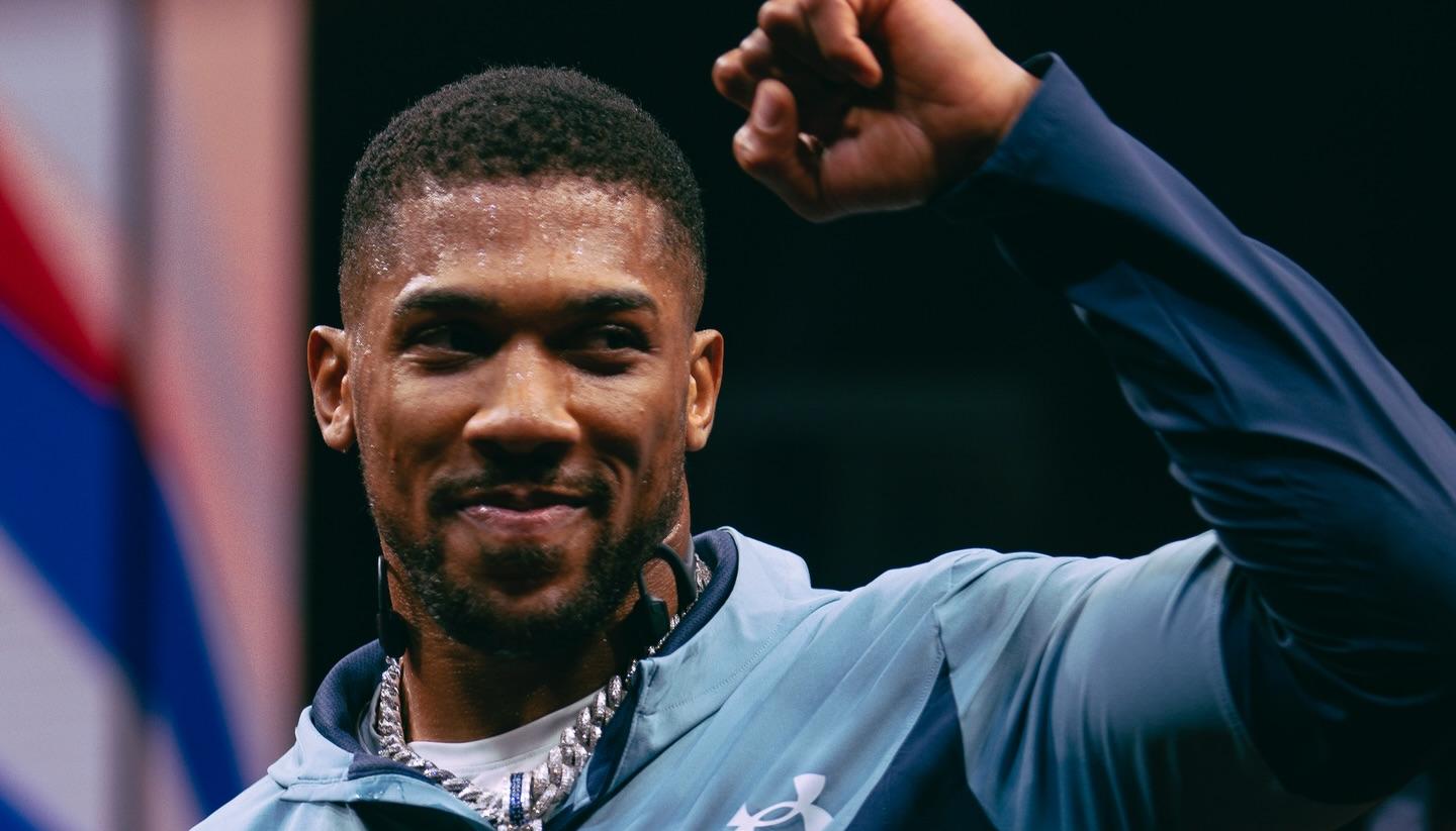 Anthony Joshua, boxeador británico de origen nigeriano.