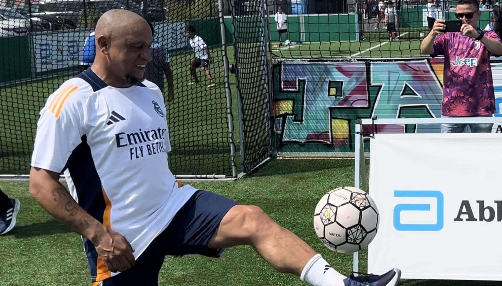 Roberto Carlos, exlateral izquierdo brasileño.