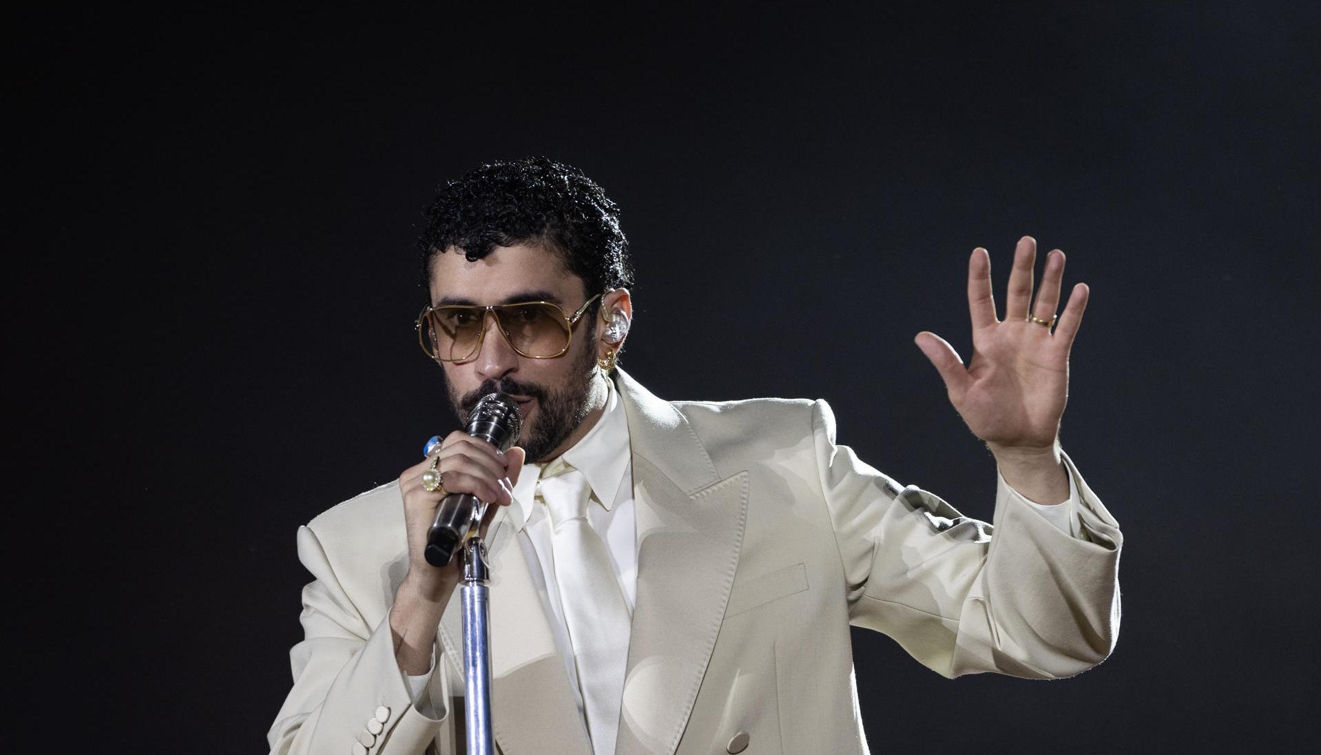 Bad Bunny, artista puertorriqueño.