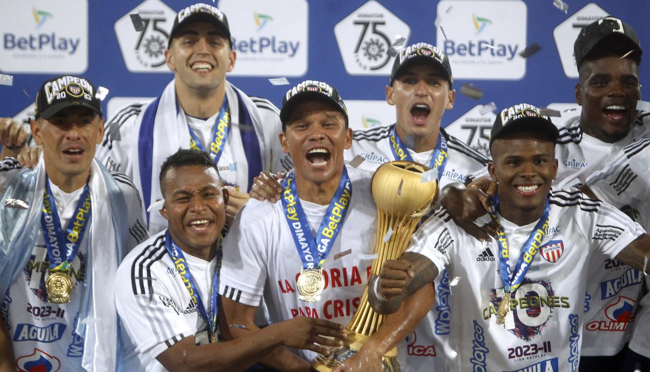 La última final de Junior fue en el segundo semestre de 2023, la cual le ganó por penales al Medellín. 