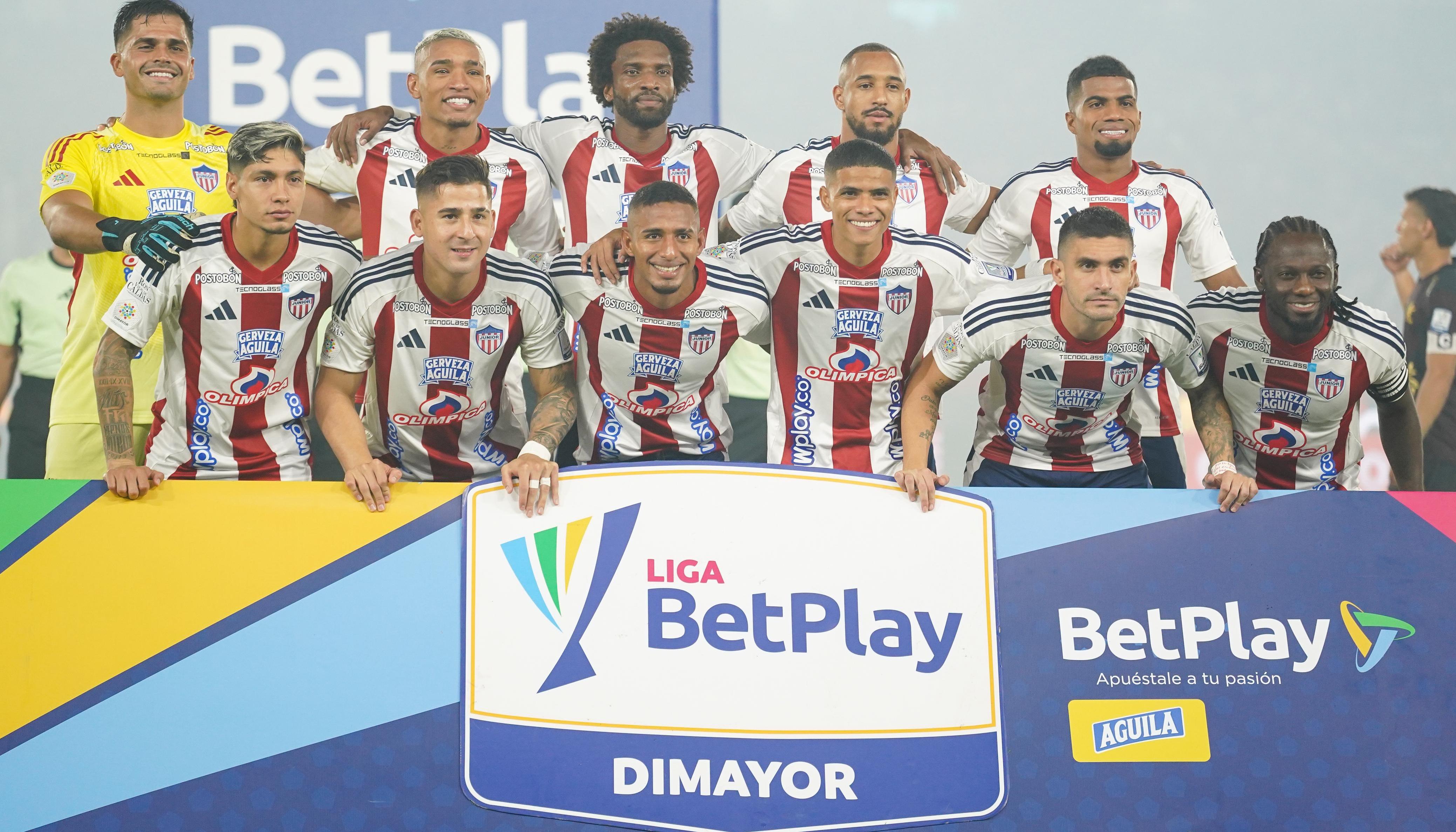 Junior abrirá la Liga I 2026 en casa ante Deportes Tolima. 