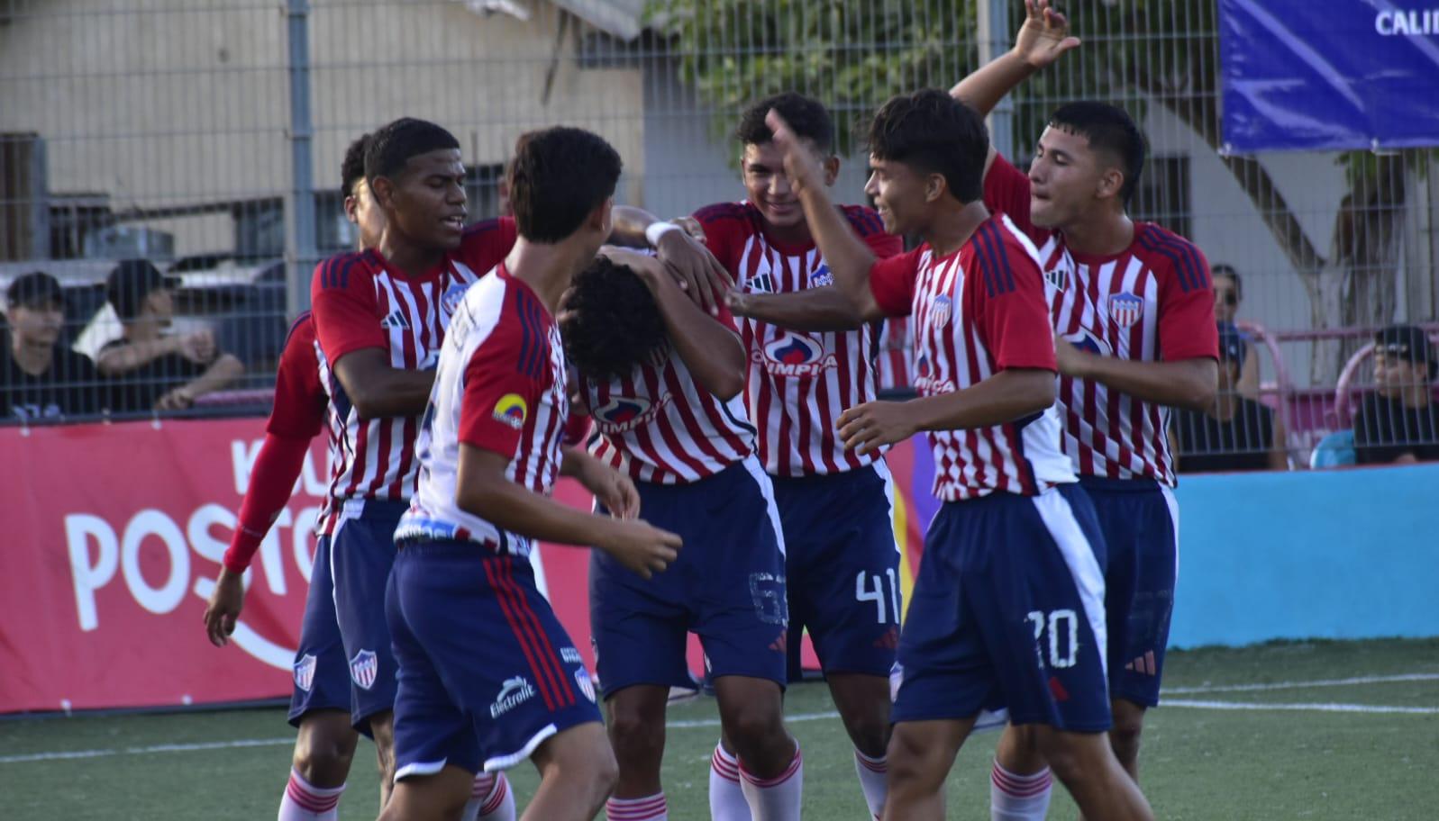 Celebración de Junior, campeón de la categoría 2009. 