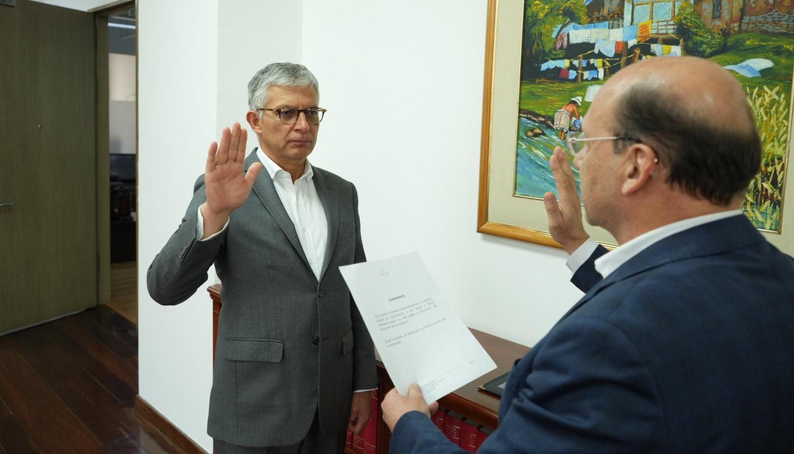 Carlos Betancourt, nuevo director de la Dian.