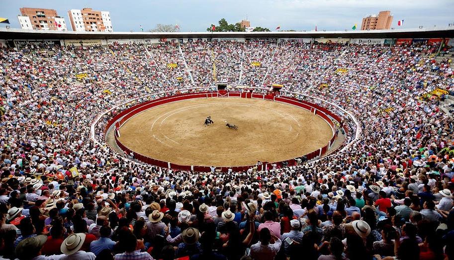 Feria taurina de Cali.