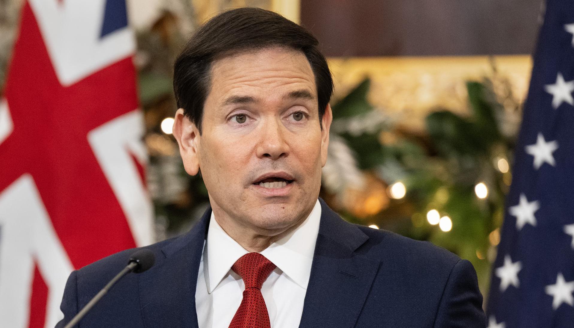 Marco Rubio, Secretario de Estado de Estados Unidos.
