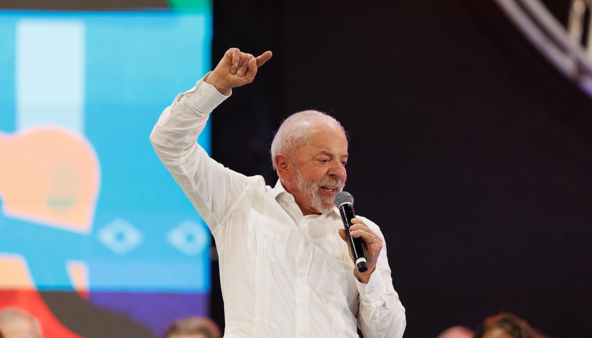 Lula da Silva, Presidente de Brasil.