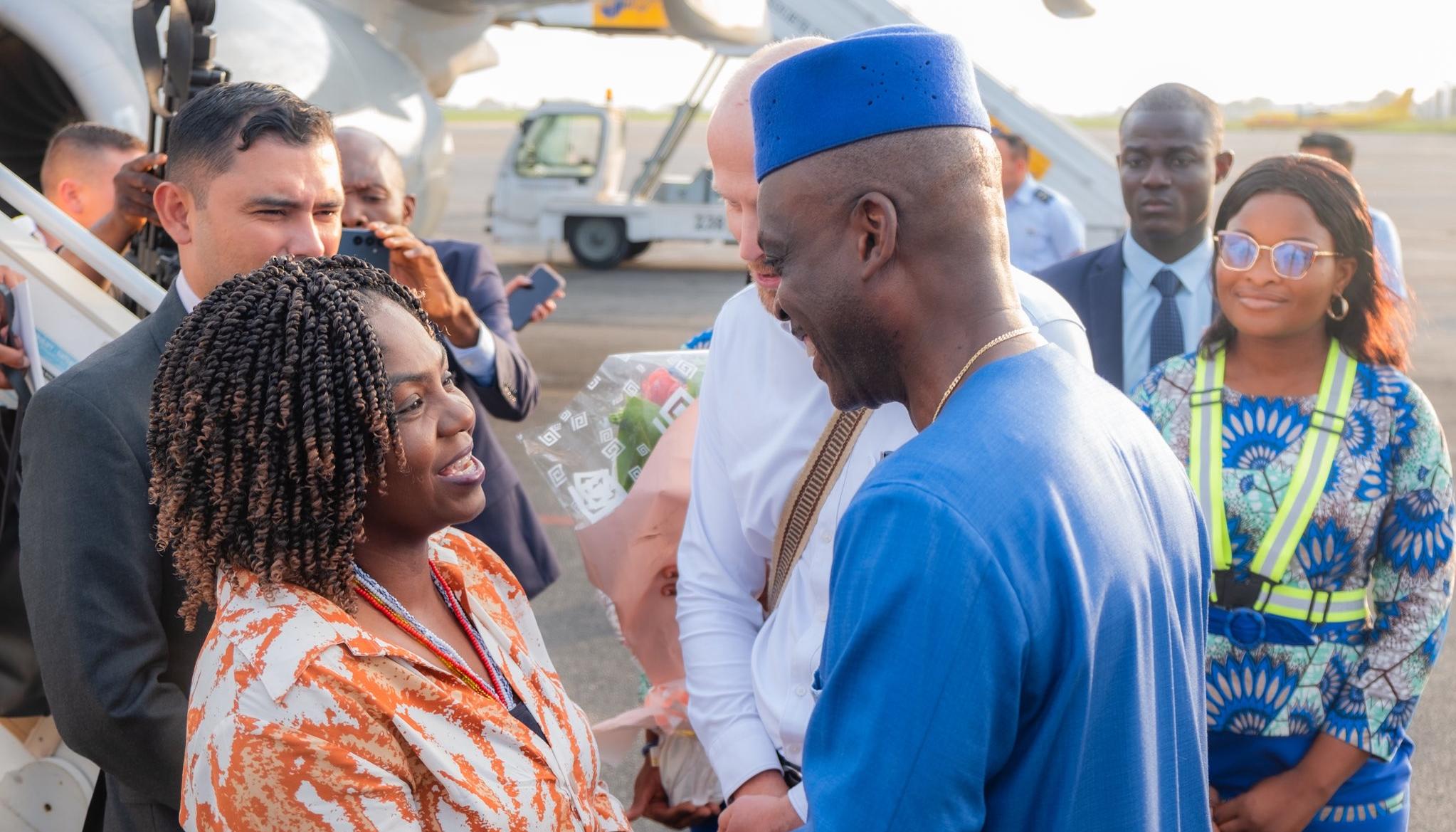 Francia Márquez en Togo