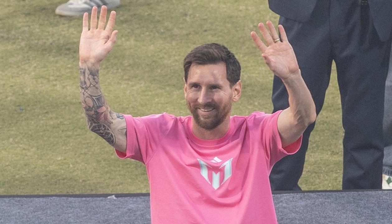 El argentino Lionel Messi, jugador del Inter Miami. 