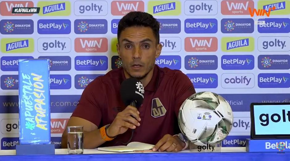 Lucas González, director técnico del Deportes Tolima.