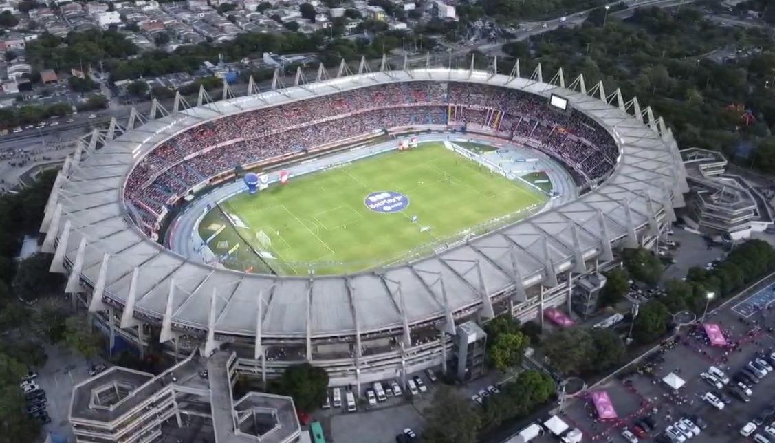 Estadio Metropolitano de Barranquilla. 